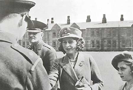 21st April 1942. Princess Elizabeth and Princess Margaret